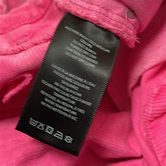 BDG Extreme Flare Faded Pink Corduroy Jeans Low Rise Barbie Pink - Picture 5 of 7